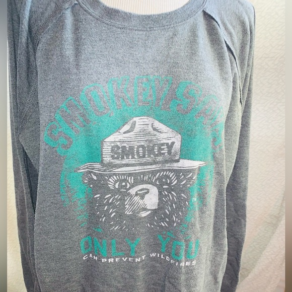Smokey Bear Sweater (Only You Can Prevent Wild Fires) - Picture 3 of 6